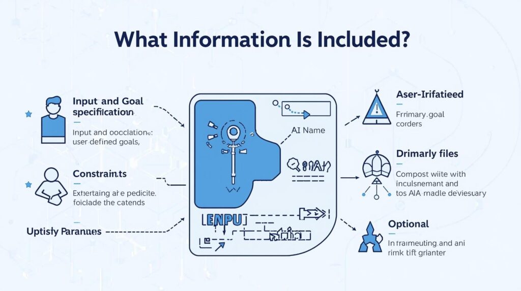 Auto GPT What Information Is Included Input and Goal