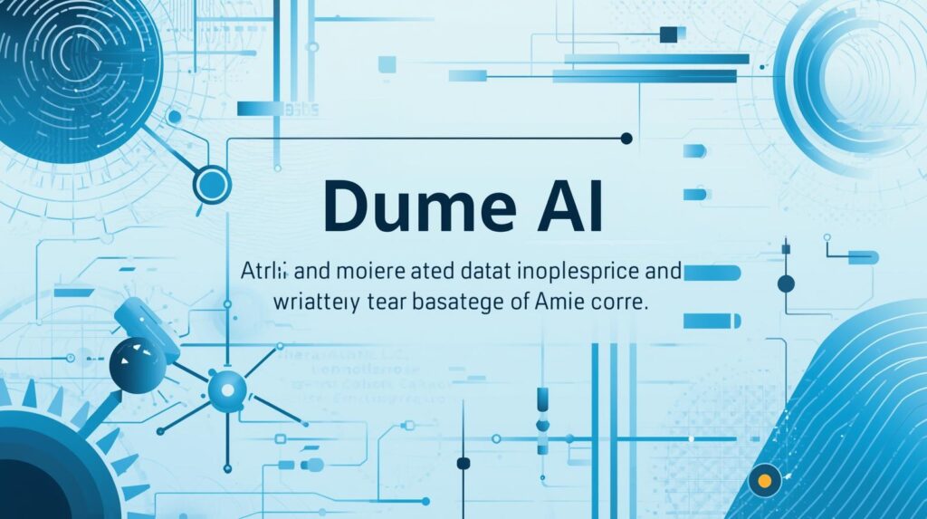 What Is Dume AI Defining the Concept 1