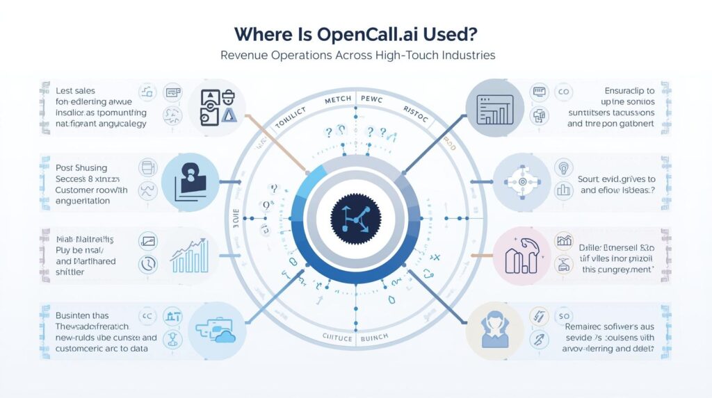Where Is OpenCall.ai Used Revenue Operations Across High Touch Industries 2