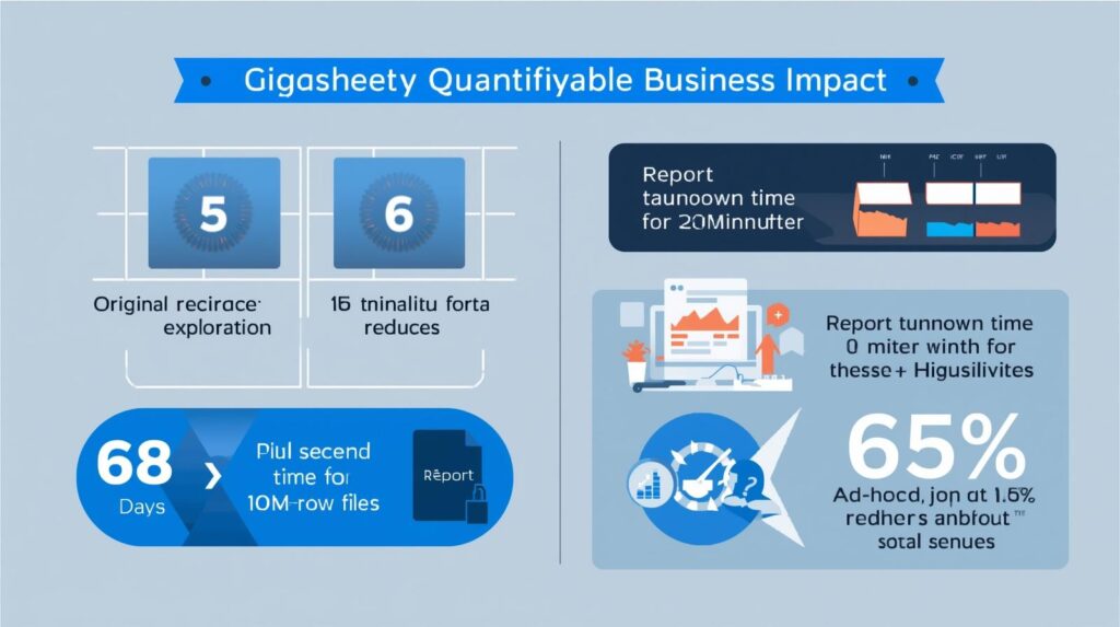 Why Is Gigasheet Necessary Quantifiable Business Impact Productivity