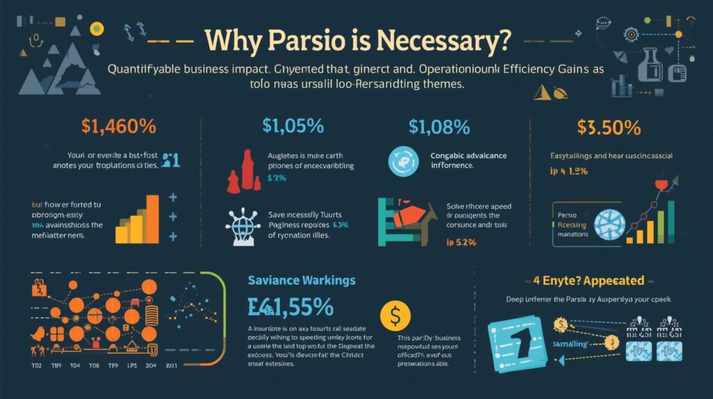 Parsio Why Is Parsio Necessary Quantifiable Business Impact Operational Efficiency Gains
